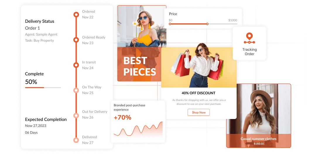 Branded Tracking Page for Shopify