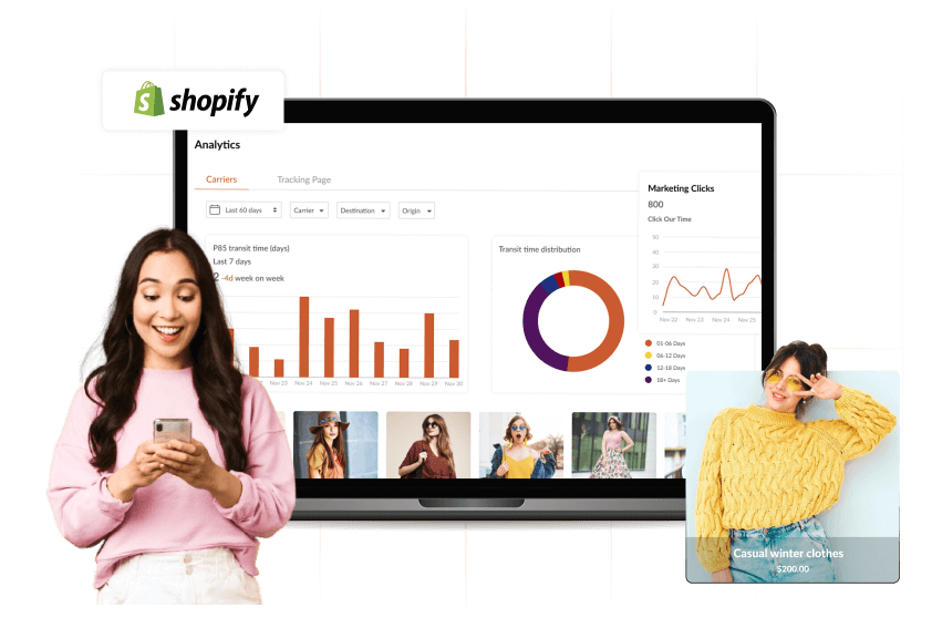 User-Friendly Dashboard and Analytics for Shopify